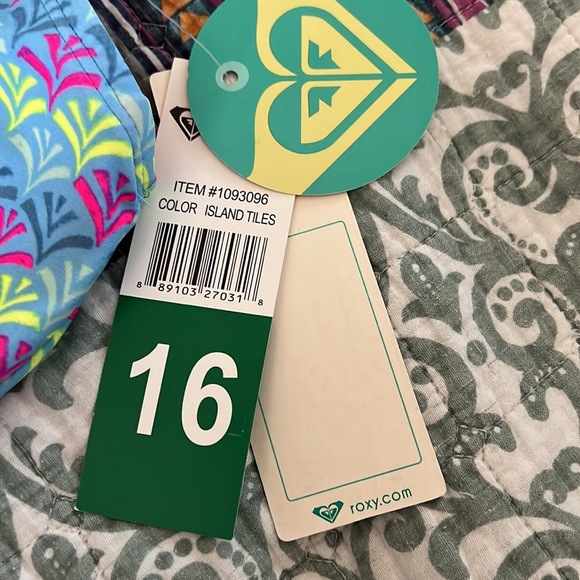 Roxy girls tankini brand new with tags - Picture 4 of 4